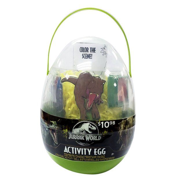 Jurassic Park Deluxe Activity Easter Egg with Party Favors, (14 Piece) - Walmart.com | Walmart (US)