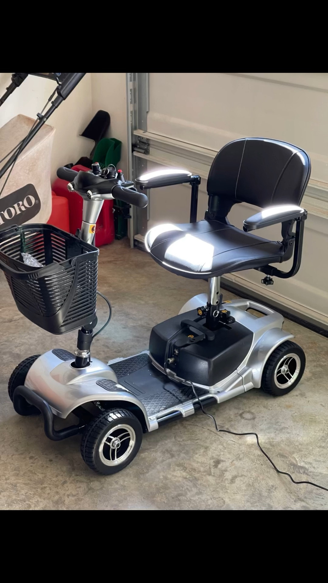 Mobility scooter assembly!  So easy!  Gift idea!  Give someone their freedom!  #disabled #wheelchair #electricwheelchair 

#LTKGiftGuide
