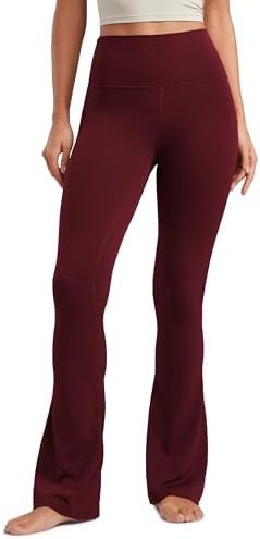 CRZ YOGA Butterluxe Mini Flared Leggings 30"/31.5"/33'' - High Waist Bootcut Casual Lounge Women ... | Amazon (US)