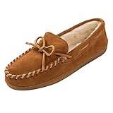Minnetonka Men's 3902 Pile Hardsole Pile Lined Slipper,Brown,11 M US | Amazon (US)