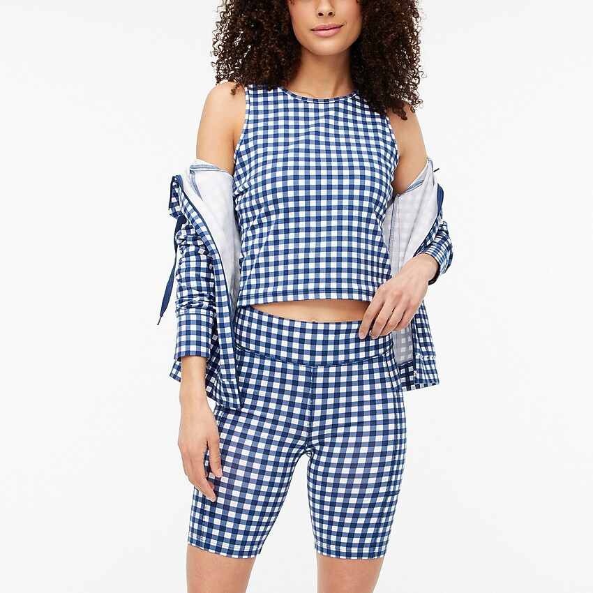 Printed bike short with side pocket | J.Crew Factory