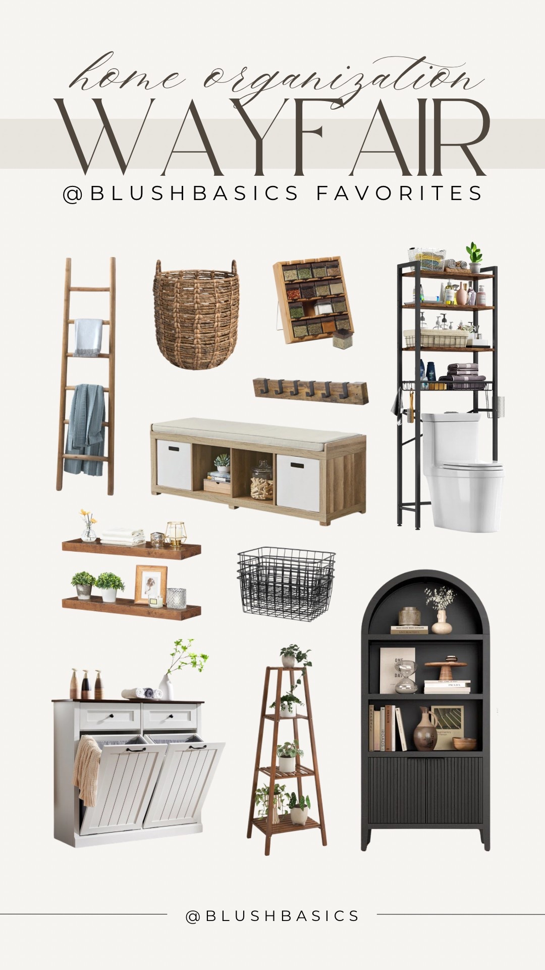 Wayfair organization favs for a busy home! 

#LTKHome #LTKKids #LTKFamily