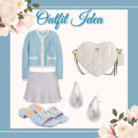 Outfit Idea

Ltkunder50 / ltkfindsunder100 / LTKshoecrush / LTKsalealert / outfit idea / outfit ideas / earrings / pearl earrings / silver earrings / blue shoes / blue heels / square heels / blue sweater / satin skirt / white satin skirt / coach / coach bag / heart shaped bag / sale / sale alert / spring outfit / Easter / Easter outfit / spring outfits / kohls / Nordstrom 

#LTKitbag #LTKSeasonal #LTKstyletip