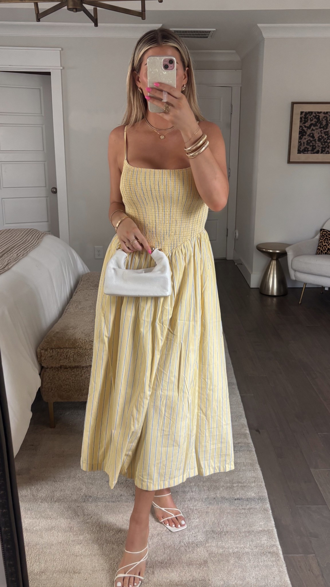 Butter yellow Abercrombie dress! Wearing a medium 💛 so cute for summer! 

Spring dress
Easter dress
Brunch outfit
Butter yellow dress
Abercrombie favorites 
White Amazon bag 

#LTKStyleTip #LTKSaleAlert #LTKFindsUnder100