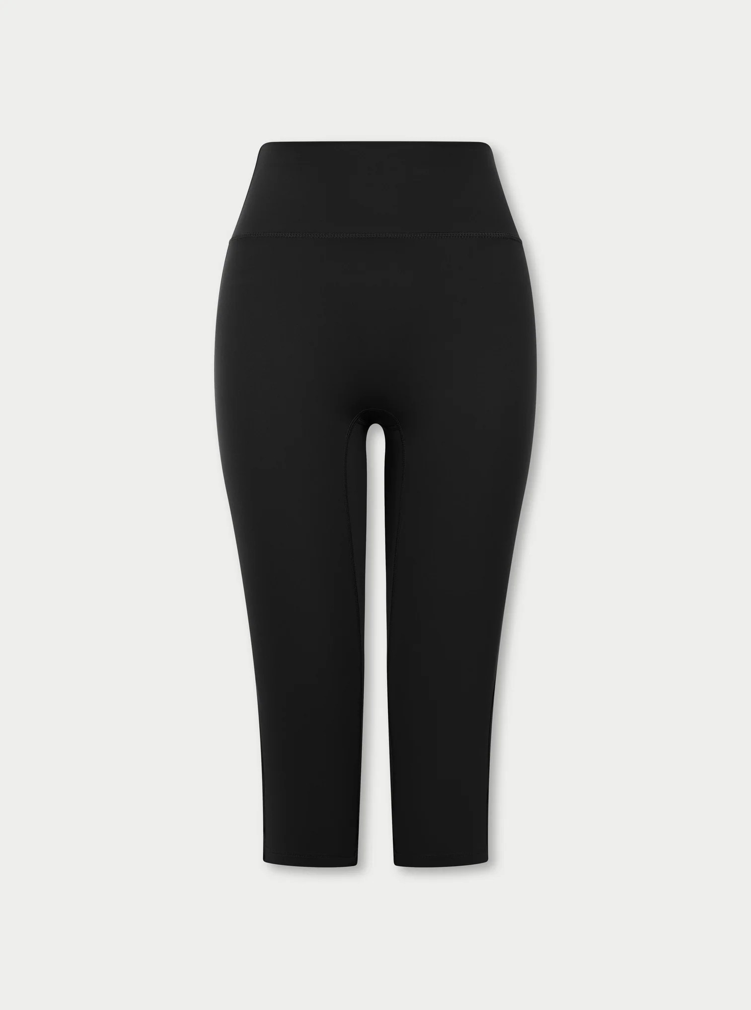 SCULPTING STRETCH CAPRI LEGGINGS - BLACK | The Couture Club