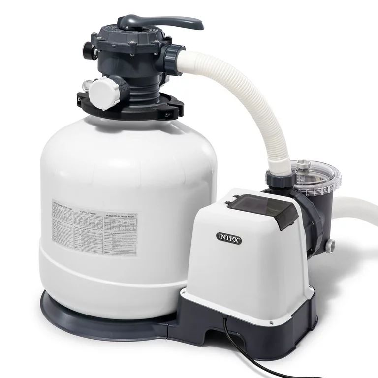 Intex 26651EG 3,000 GPH Above Ground Pool Sand Filter Pump with Auto Timer | Walmart (US)