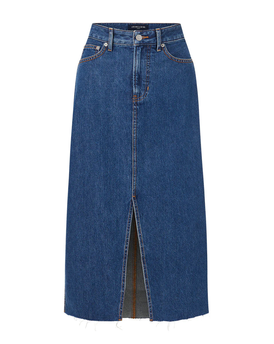 Victoria Denim Skirt | Veronica Beard