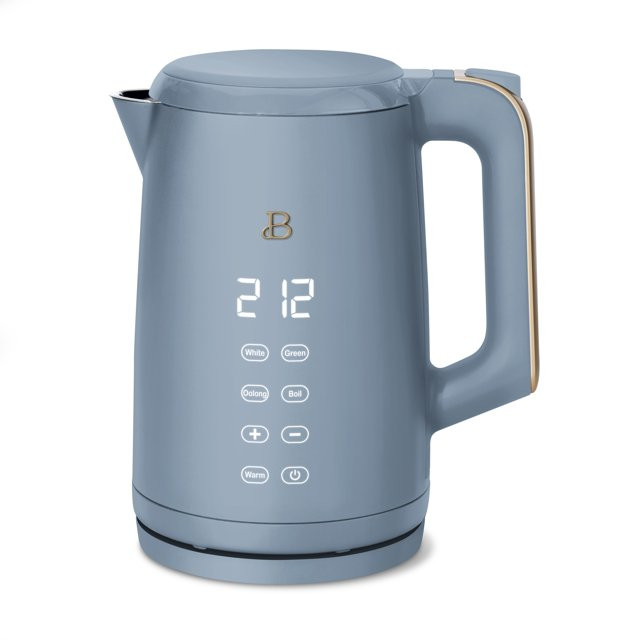 Beautiful 1.7-Liter Electric Kettle 1500 W with One-Touch Activation, Cornflower Blue by Drew Bar... | Walmart (US)