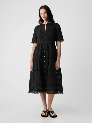 Lace Midi Dress | Gap (US)