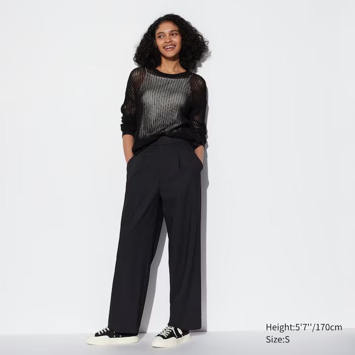 Wide-Fit Pleated Pants | UNIQLO (US)