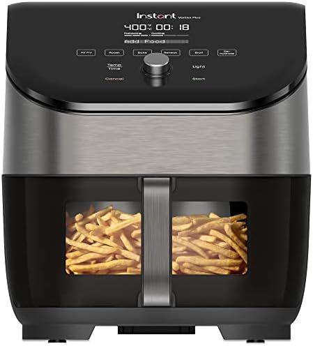 Instant Pot Vortex Plus 6-Quart Air Fryer Oven with ClearCook Cooking Window, Odor Erase Technology, | Amazon (US)