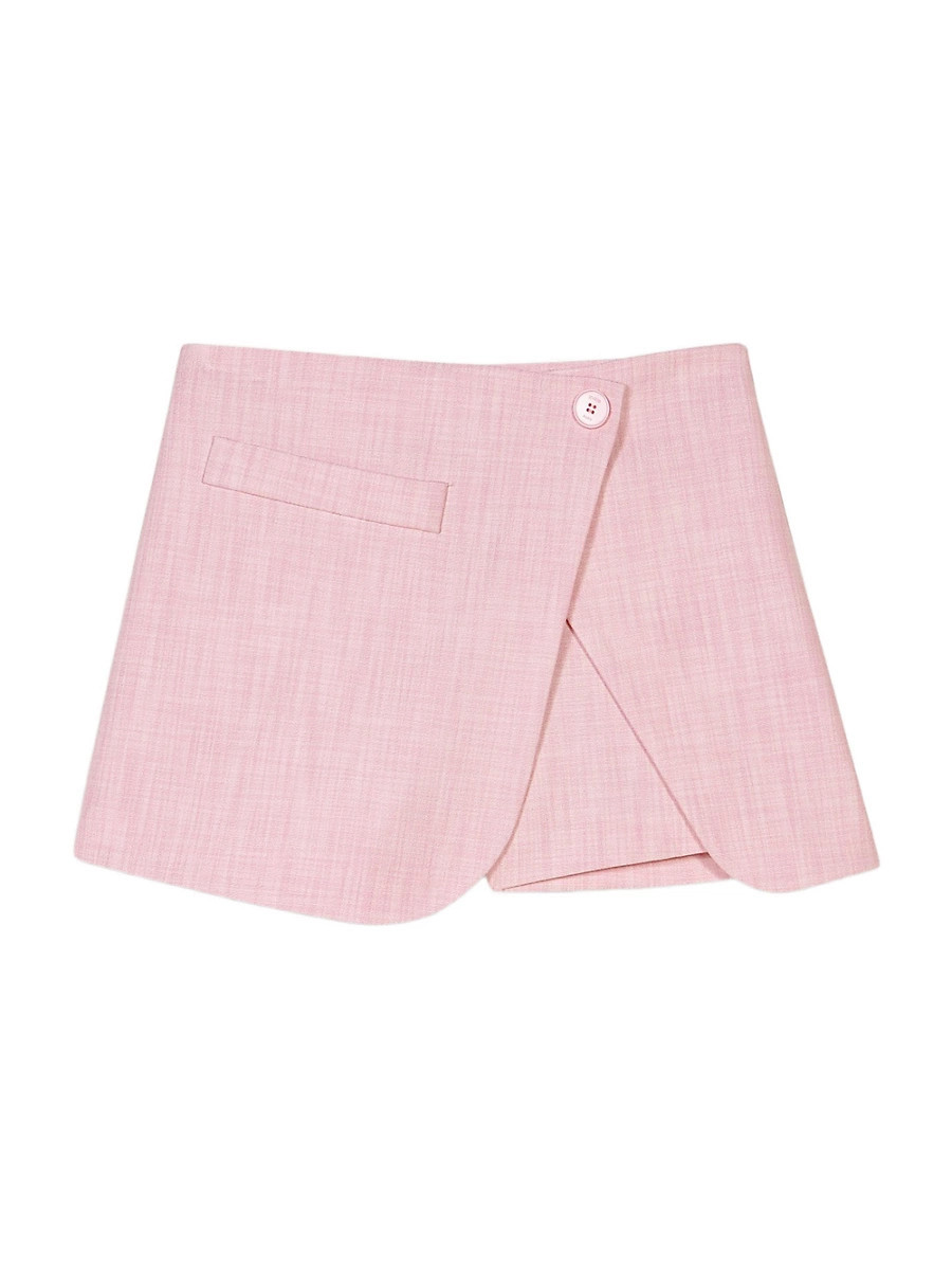 Women's Layered-Effect Suit Shorts - Pink - Size 4 | Saks Fifth Avenue
