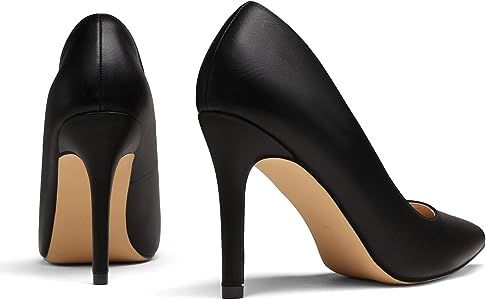 DREAM PAIRS Women's Heels Pump Shoes | Amazon (US)