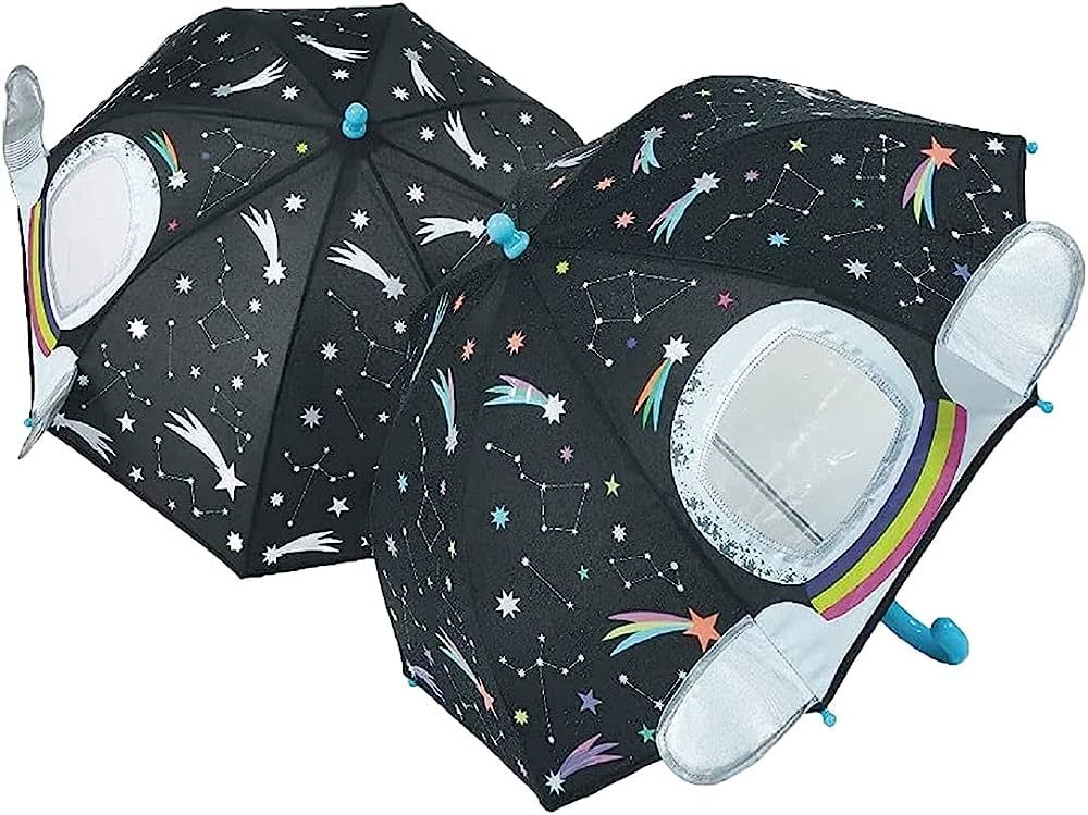 Floss & Rock 43P6407 Space Color Changing 3D Kids Umbrella, 22.05-inch Height, Multicolor, 54 x 5... | Amazon (US)