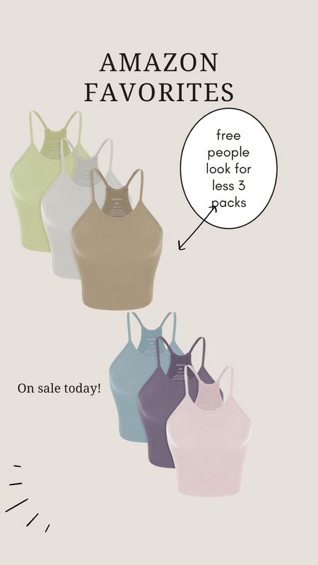 Free people look for less 3 packs on sale on Amazon today 
Amazon fashion 

#LTKsalealert #LTKfindsunder50 #LTKstyletip