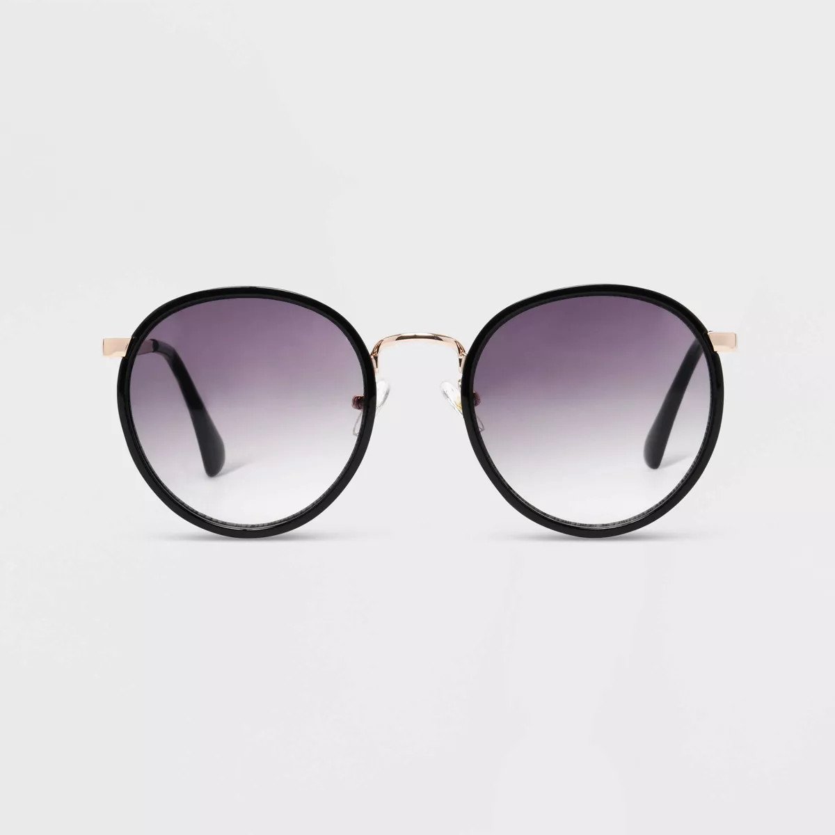 Women's Shiny Plastic Round Sunglasses - Universal Thread™ | Target