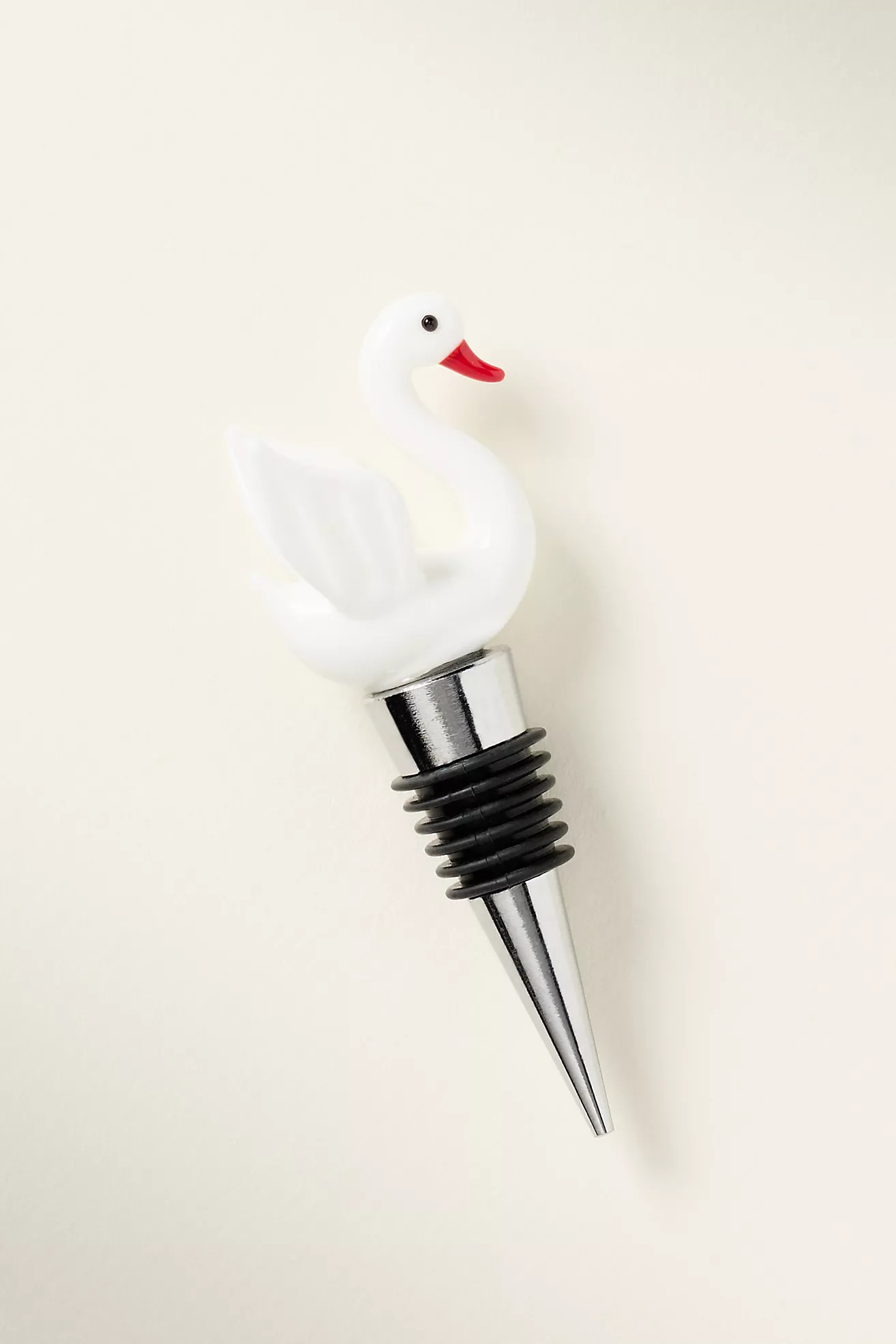 Swan Pond Life Bottle Stopper | Anthropologie (US)
