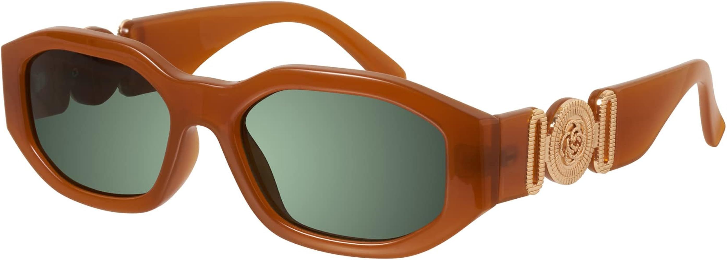 mosanana 2021 Trendy Irregular Sunglasses for Women Men Model-TRACER | Amazon (US)