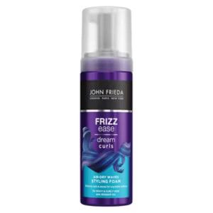 John Frieda Frizz Ease Dream Curls Air Dry Waves Styling Foam 150ml for Naturally Wavy Hair | Boots.com