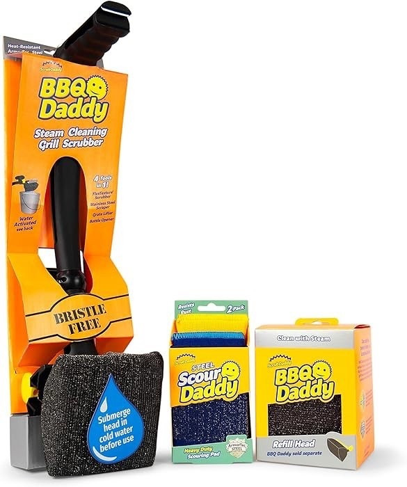 ✨ Inexpensive Gift Idea Alert ✨
If you’re shopping for the grill master in your life, BBQ Daddy is such a fun and practical find! This bristle-free grill scrubber uses steam to loosen grease and grime—no wire brushes, no harsh chemicals. Just dip it in water, heat up the grill, and let the steam do the work.

It’s easy to use, safer for your grill, and makes cleanup so much faster and it’s budget-friendly too.

Tap to shop 🔥🍔

Hashtags:
#LTKGiftIdeas #GrillingSeason #BBQEssentials #OutdoorLiving #HostGift #AffordableFinds

#LTKHome #LTKMens #LTKFindsUnder50 #LTKGiftGuide