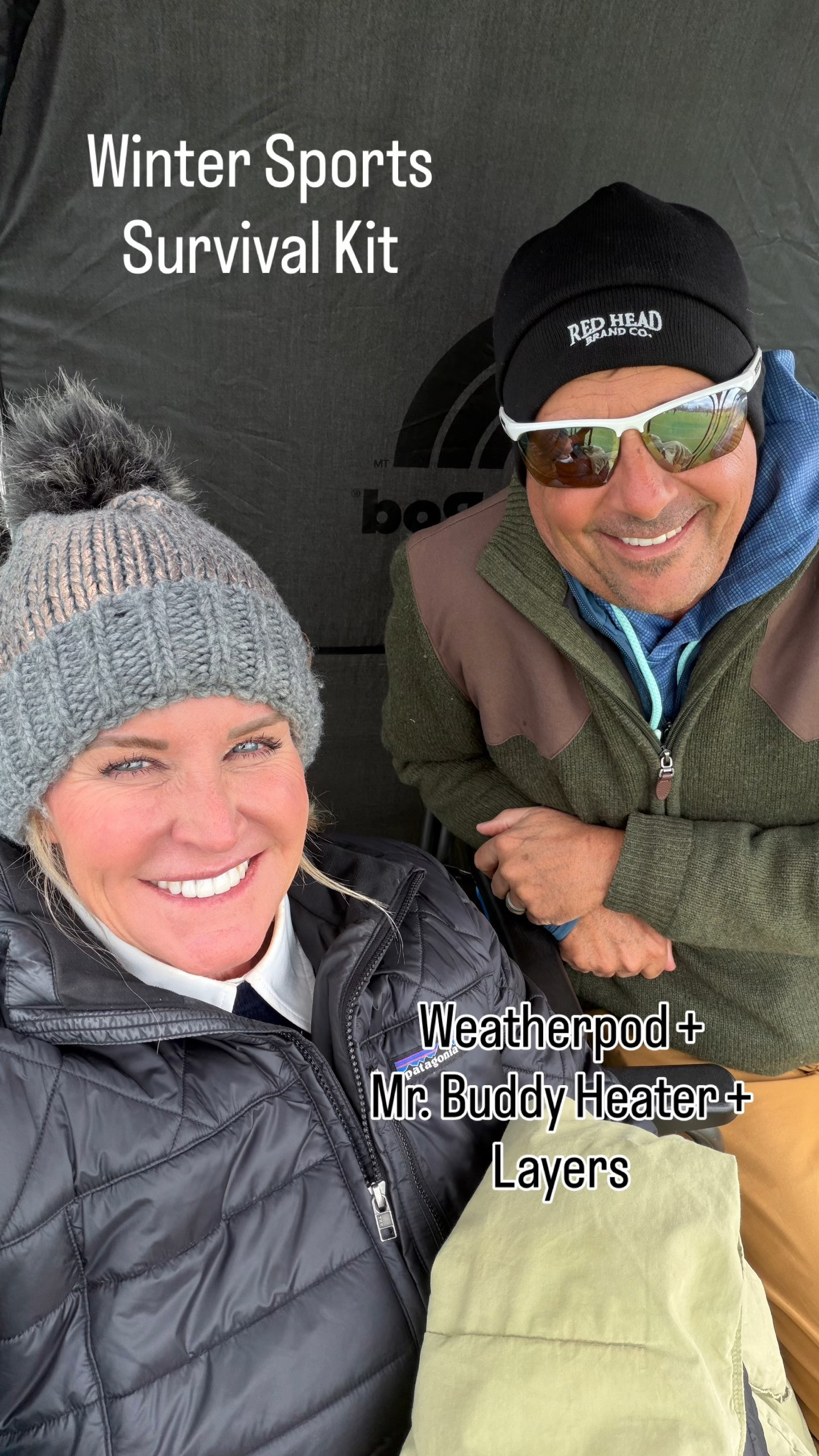 Winter Sports Sideline Survival Kit ❄️🏈

Spending the weekend outside cheering on our grandsons for 7v7 football in Missouri, so we came prepared! And, baseball season is right around the corner.

Our cold-weather game watching setup:
• WeatherPod tent (blocks wind and rain)
• Mr. Buddy propane heater keeps it toasty
• Down throw blanket
• Long puffer coat
• Knit beanie + gloves
• Warm layered clothing

If you’re sitting through winter soccer, football, or baseball games, this setup makes those long hours on the sidelines way more comfortable. 

 #LTKmomlife #LTKSeasonal #LTKActive