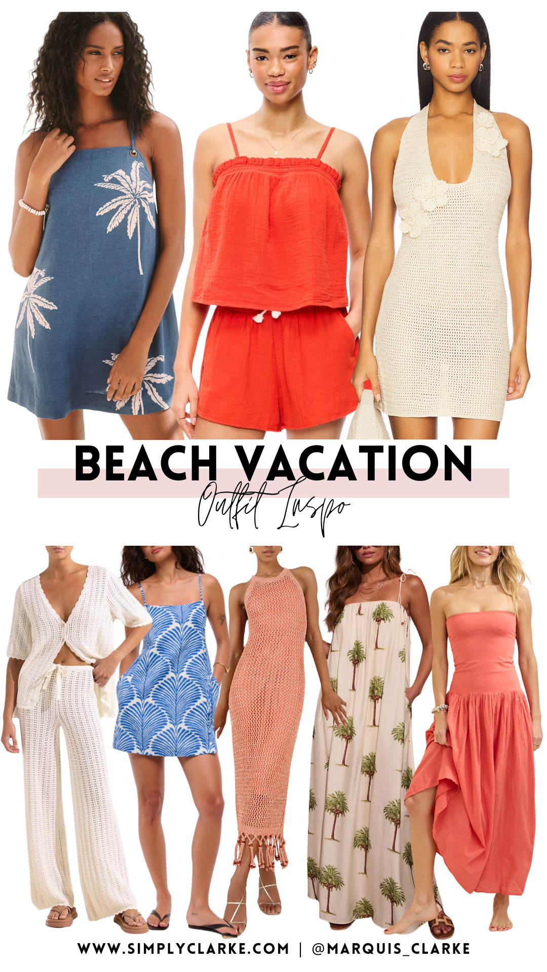 Rounded up some this effortless beach vacay look — perfect for toes in the sand and shades on!  

 #LTKSeasonal #LTKSwim #LTKTravel