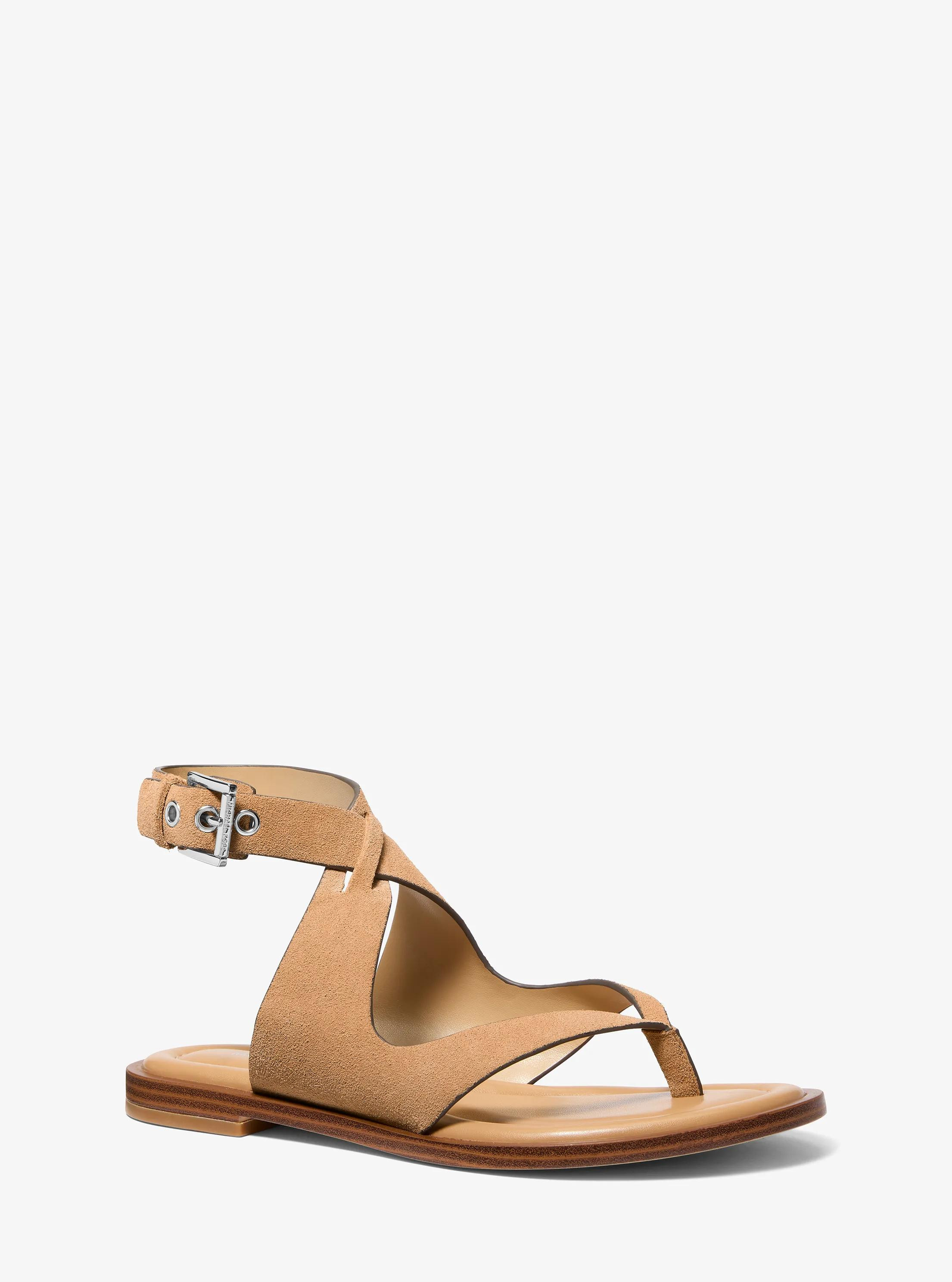 Irene Suede Wrap Sandal | Michael Kors US