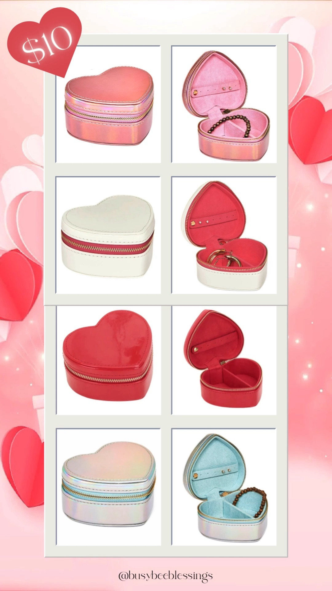 These heart-shaped jewelry organizers are a perfect gift for Valentine’s Day. Fill them with jewelry or sweet treats and add a satin bow with a heartfelt note for someone special. These are a great gift for teachers too! Excellent for traveling to keep your jewelry safe and organized. ❤️

#LTKGiftGuide #LTKSeasonal #LTKtravel