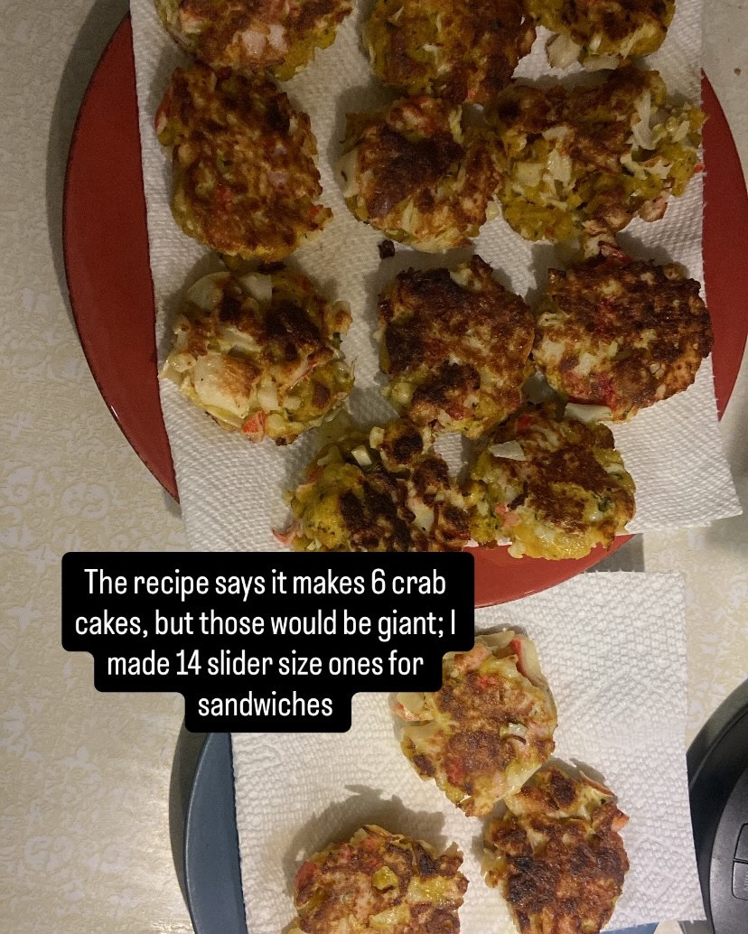 These crab cakes are so good and so easy to make! Recipe is attached or you can also search ‘stovetop stuffing crab cake recipe’ 


#recipeideas #crabcakes #easyrecipe #seafood 

#LTKfoodie