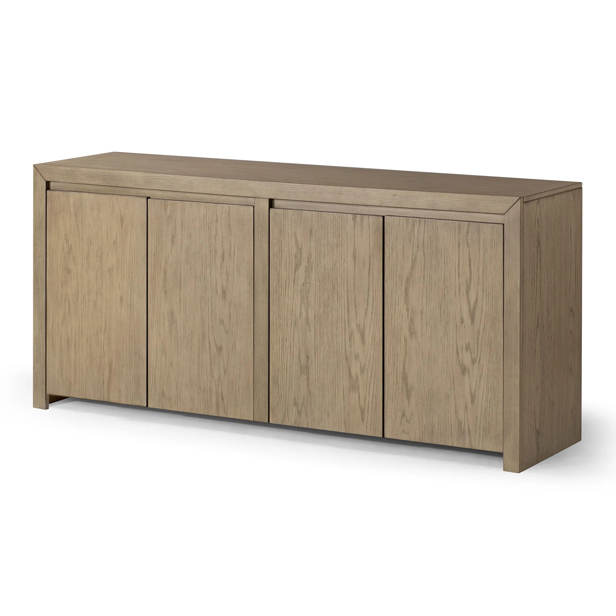 Maven Lane Iris Contemporary Wooden Sideboard in Refined Grey Finish | Walmart (US)