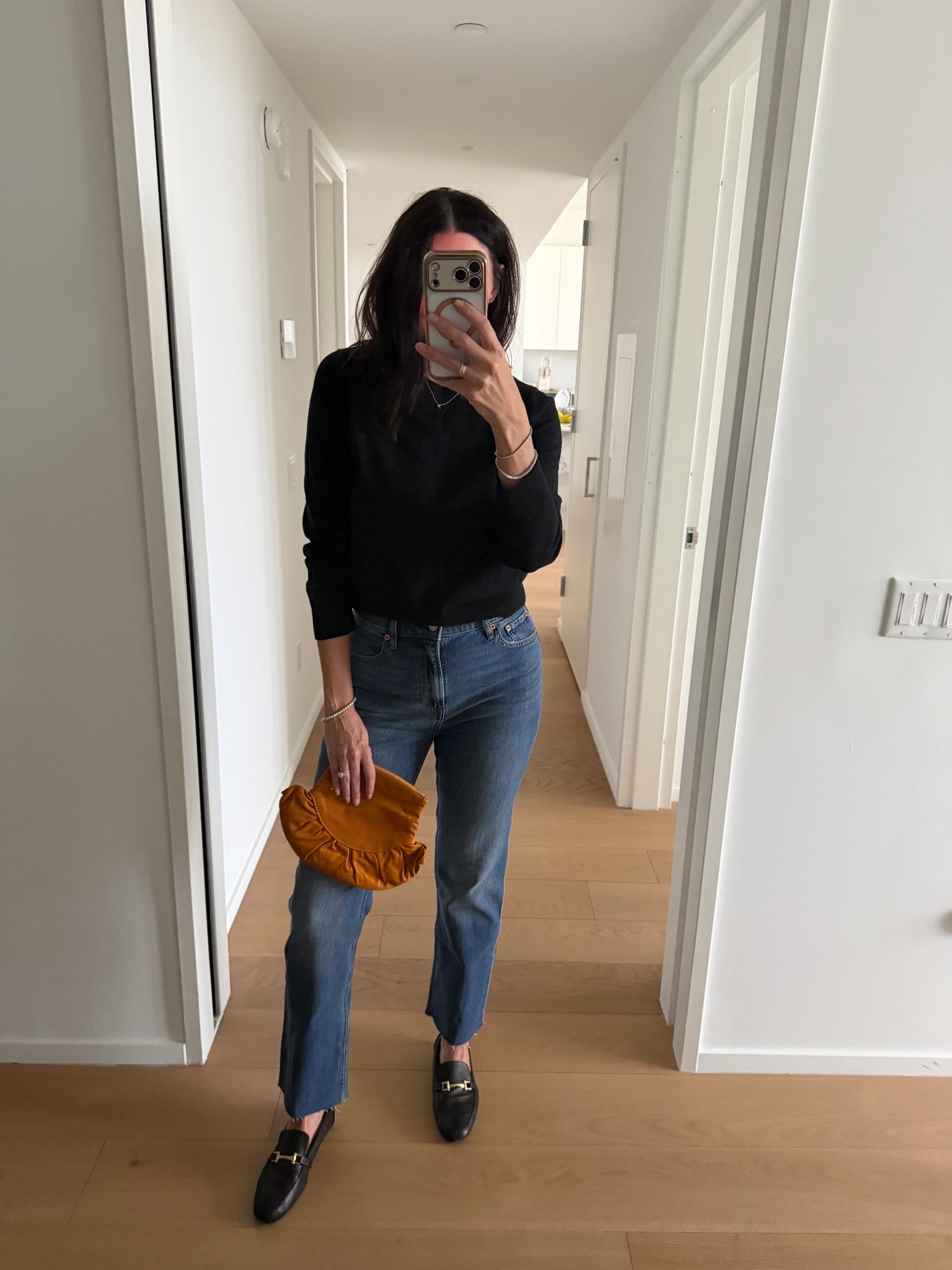 I think I’ve found the perfect Jean- cropped, 90’s and tall girl approved @gapstyle  and are on sale!  The back is vintage Dior. The entire outfit ( minus the bag) is under $100….

#LTKootd #LTKTall #LTKOver40