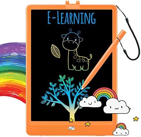 Amazon.com: TEKFUN LCD Writing Tablet Doodle Board, 10inch Colorful Drawing Tablet Writing Pad, G... | Amazon (US)