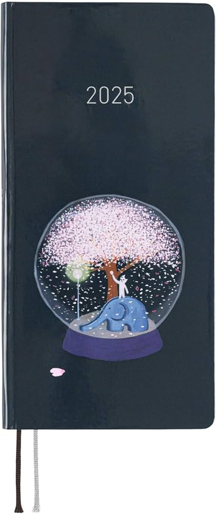 Hobonichi Techo 2025 Weeks [English/Tall and Slim Size/January Start/Planner] Hiroko Kubota: Nigh... | Amazon (US)