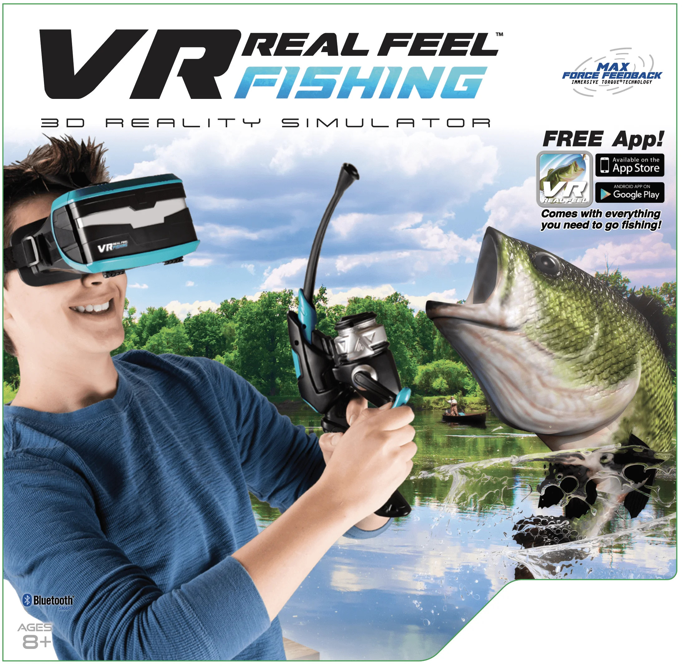 VR Real Feel Fishing W/ Headset | Walmart (US)