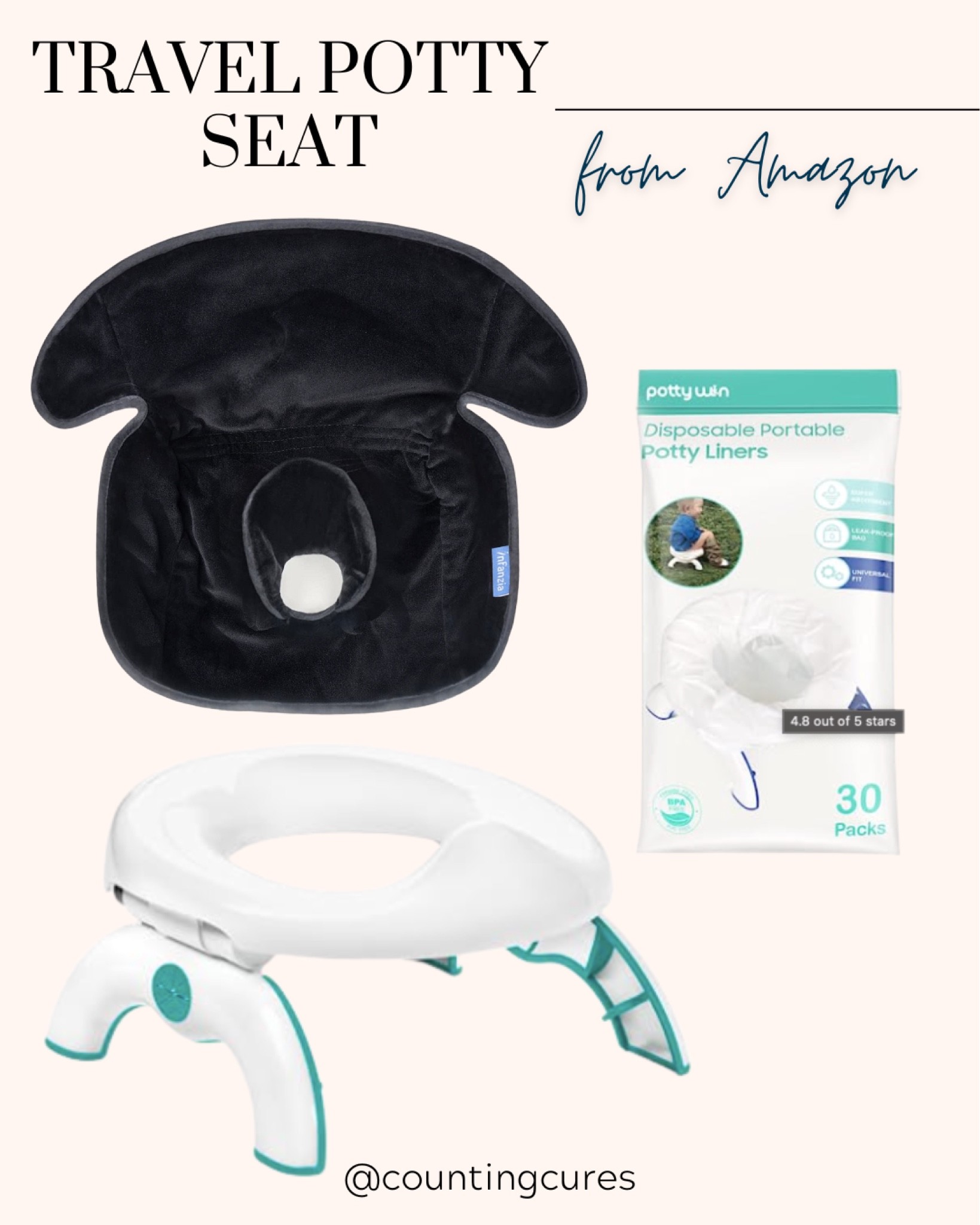 If your family loves to travel like us, this Travel Potty Seat is a must-have for your kids! Now potty training don’t need to stop even while on vacation.

#FamilyTripMustHaves #KidsEssentials #ToddlerTraining #TravelToilet

#LTKfamily #LTKkids #LTKtravel