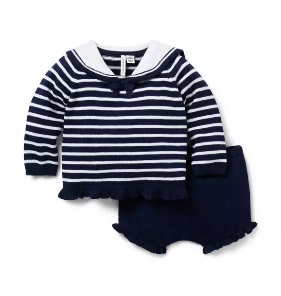 Baby Sailor Striped Matching Set | Janie and Jack