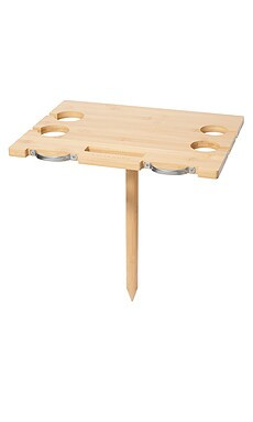 Sunnylife Portable Wine And Cheese Table in Le Weekend Natural from Revolve.com | Revolve Clothing (Global)