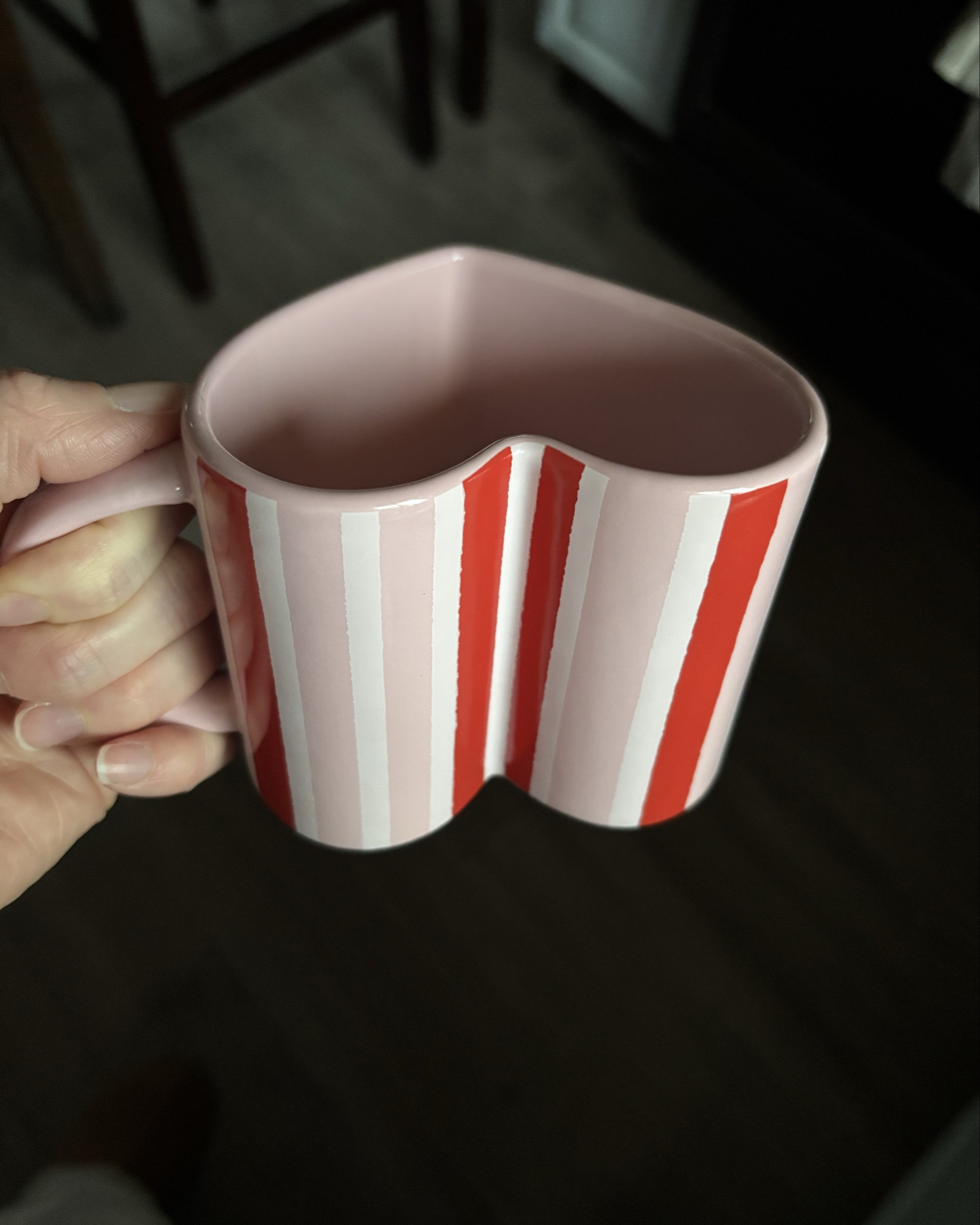 This Target heart-shaped mug had me at first sip 🫶🏼 The perfect little reminder that everyday moments can still feel special—especially when there’s coffee involved. I’m such a sucker for cute seasonal mugs, and this one makes my morning routine feel extra cozy. Affordable, adorable, and the sweetest addition to your coffee bar or Valentine’s decor 💕
Linked here before it sells out ✨

#LTKmorningroutine #LTKSeasonal #LTKdayinmylife