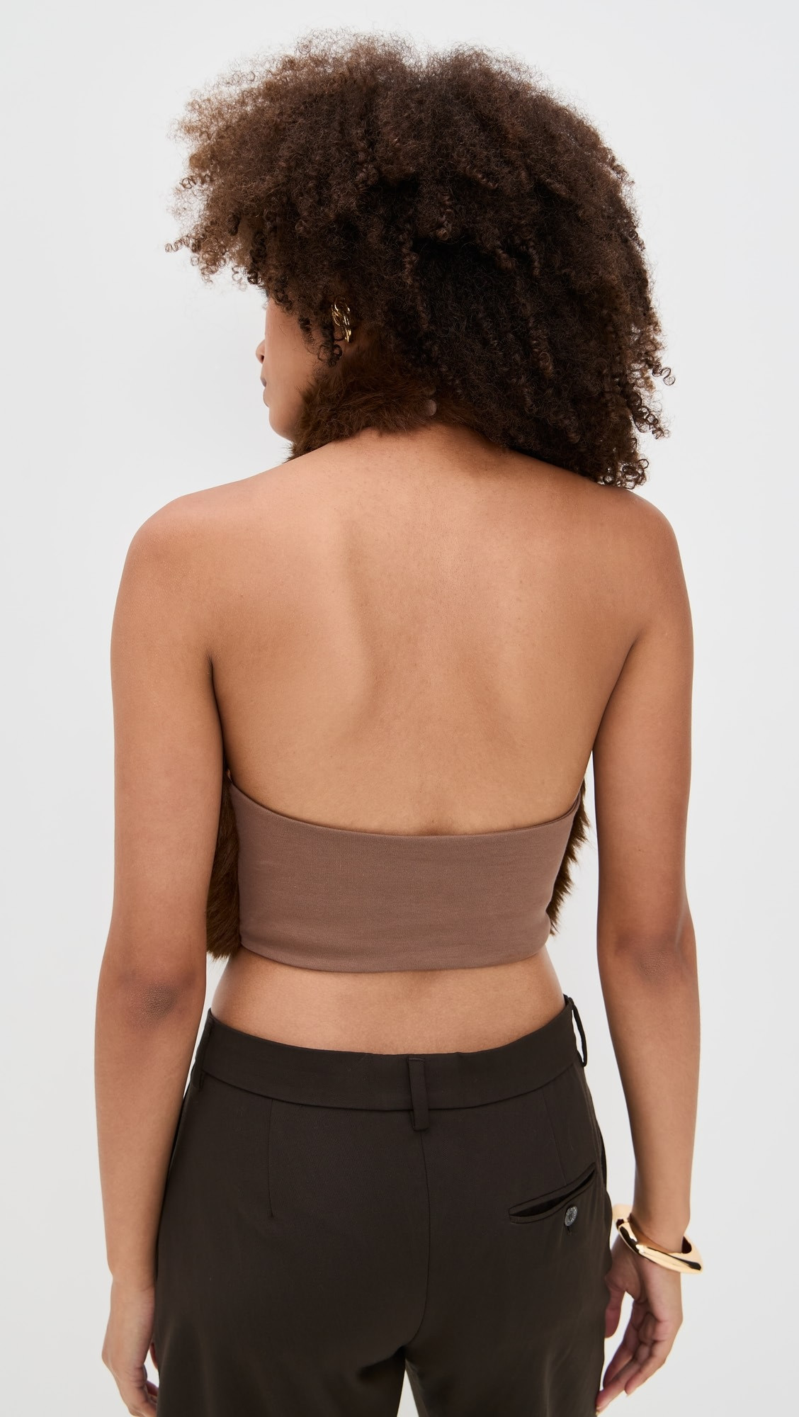 Julietta Faux Fur Top | Shopbop