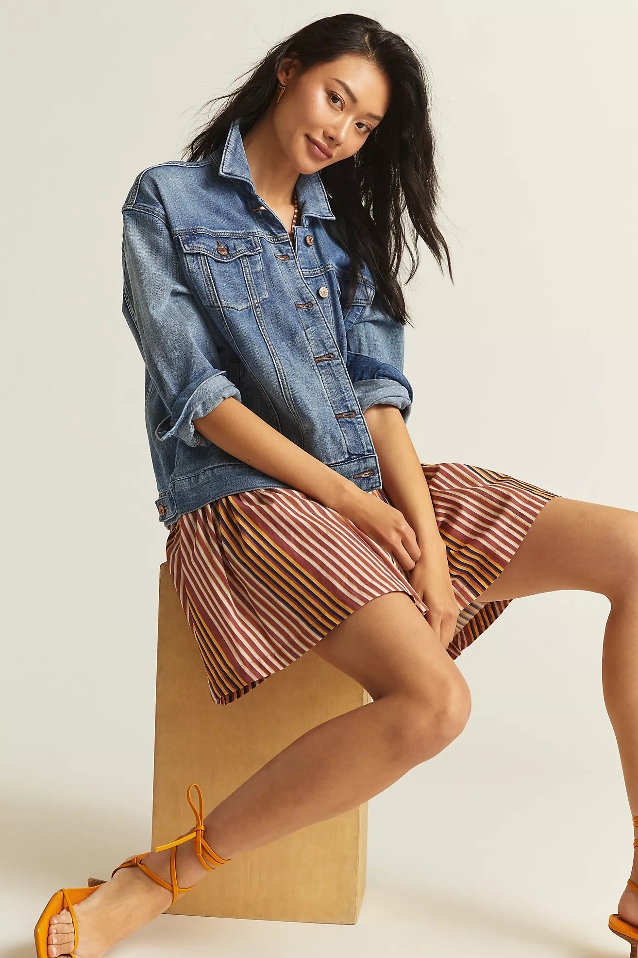 Pilcro Boyfriend Denim Jacket | Anthropologie (US)