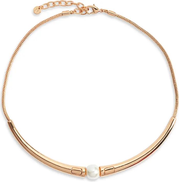 Nordstrom Imitation Pearl Bar Collar Necklace | Nordstrom | Nordstrom