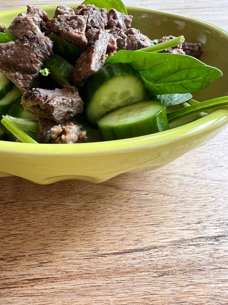Sunday Steak Salad 🌱 in my favorite bowls

#homedecor #bowls #breakfastbowls #breakfast #parties #ltkpartied #ltkseasonal #ltkfitness #ltkfamily #partybowls #home #decor #style #kitchendecor 

#LTKparties #LTKhome #LTKfindsunder100