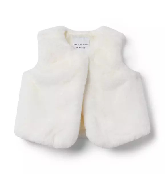 Baby Faux Fur Vest | Janie and Jack