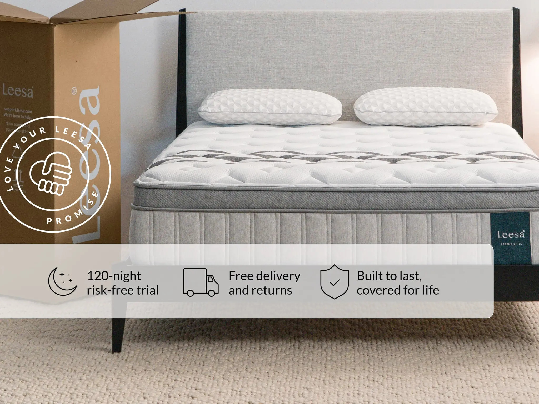 Legend Chill Hybrid Mattress | Leesa Sleep
