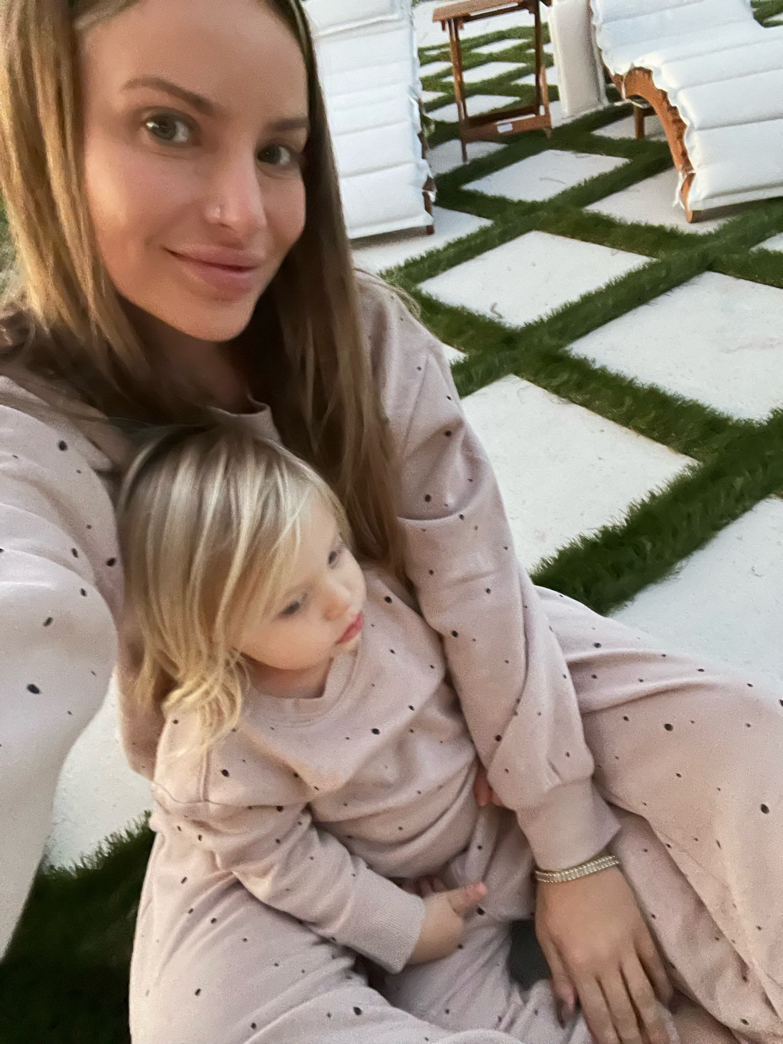 Matching my mini bestie! 🥹

I’m wearing a size L (all they had in stock) mini is in 2t 🤎

#LTKunder50 #LTKfamily #LTKbaby
