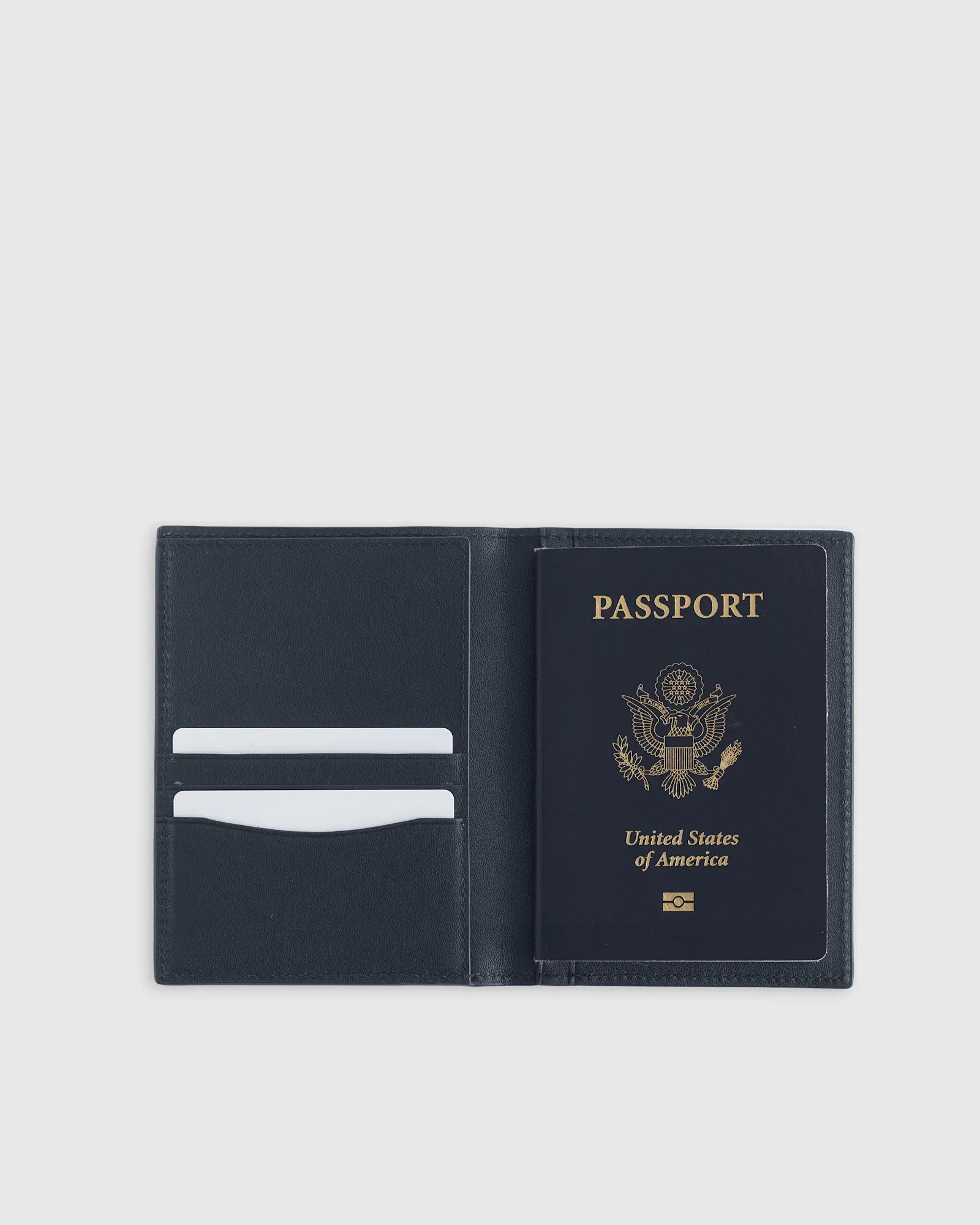 Nappa Leather RFID Blocking Passport Holder | Quince