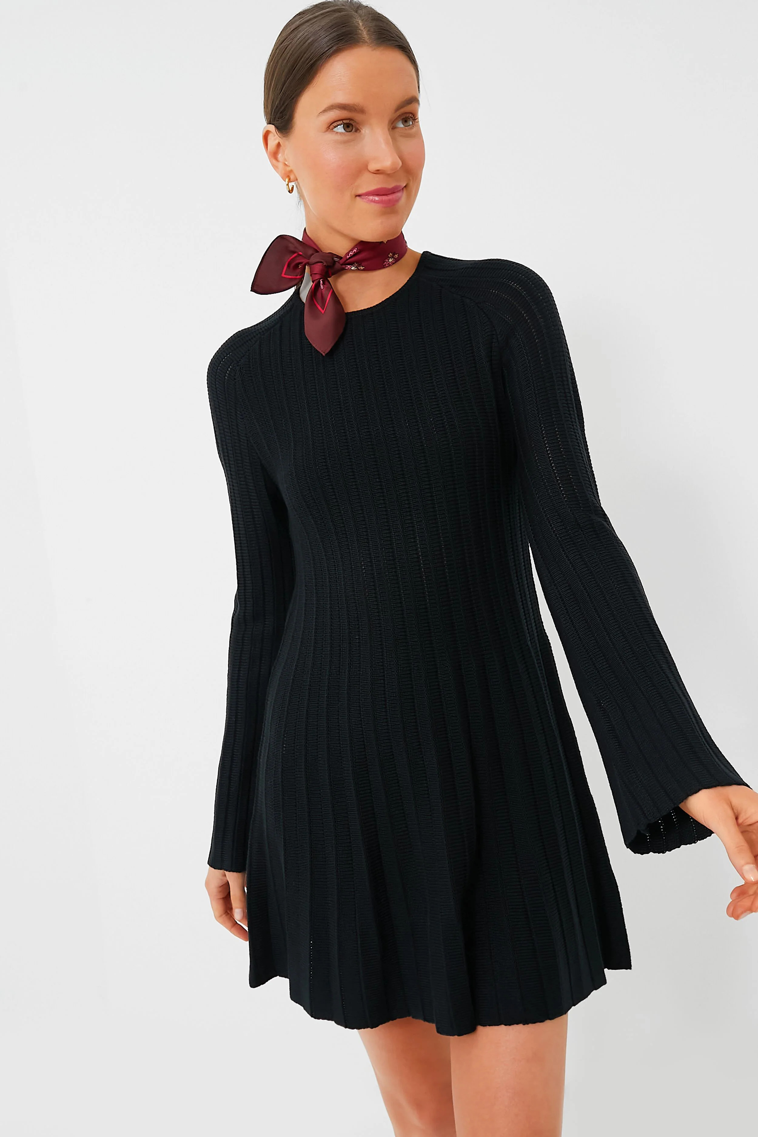 Black Adi Knit Dress | Tuckernuck (US)