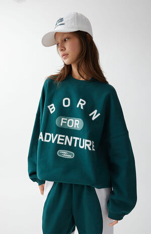 Land Rover Born For Adventure Crew Neck Sweatshirt | PacSun