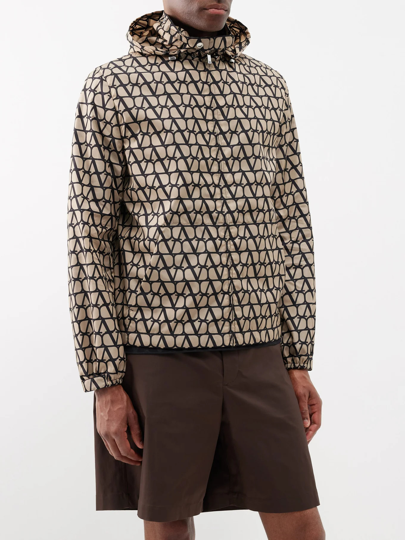 Toile Iconographe-print shell jacket | Matches (APAC)