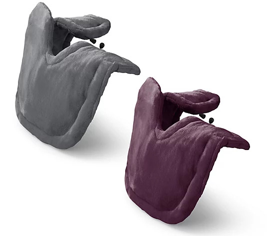 Sunbeam Set of 2 Renue Xpress Heat Shoulder Heat Wraps - QVC.com | QVC